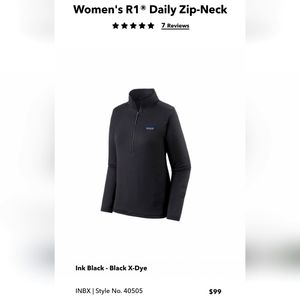 Women's R1® Daily Zip-Neck